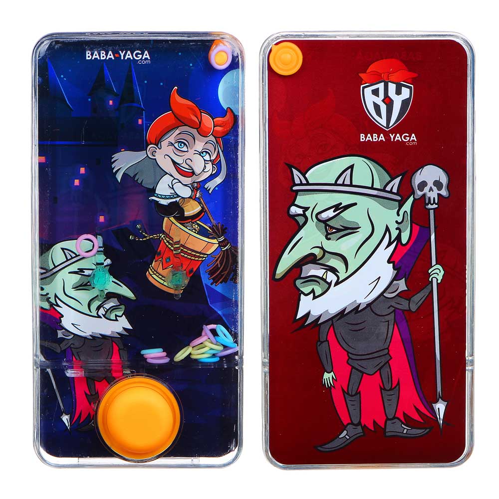 BY Ёлки Пинбол водный в виде смартфона, пластик, 13,5х6,5см, 3 дизайна, арт.№ 295-199