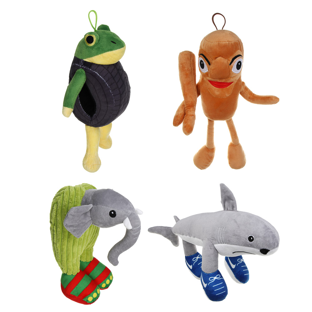 ИГРОЛЕНД Игрушка мягкая "Италиано" с подвесом, 23-35 см, полиэстер, микс видов, арт.№ 264-477