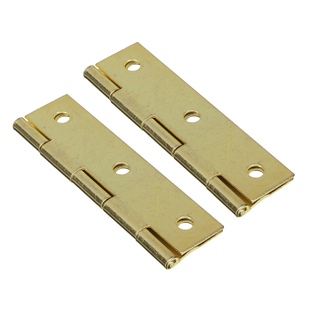 Петля 73х38х1мм, золото, цена за 2шт, металл, арт.№ 639-059