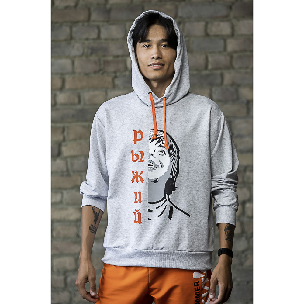 BY Толстовка мужская Teaser, хлопок, р-р S-2XL, 3 цвета, арт.№ 838-069