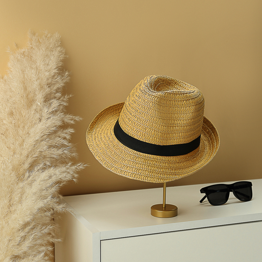 GALANTE Шляпа федора р-р 58, 100% целлюлоза, 3 цвета, арт.№ 314-012