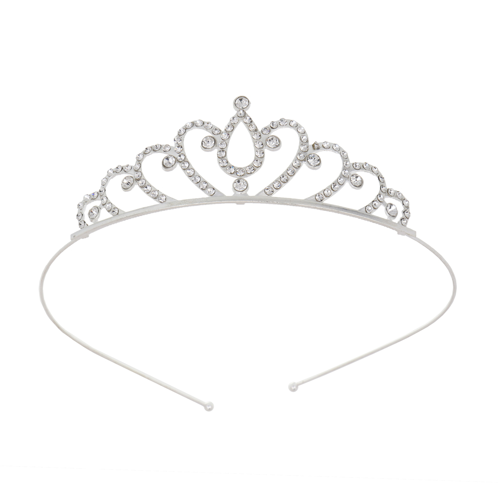 Ободок диадема для волос, тм ЮНИLOOK, 12,5, сплав, 6 дизайнов, #23, арт.№ 323-296