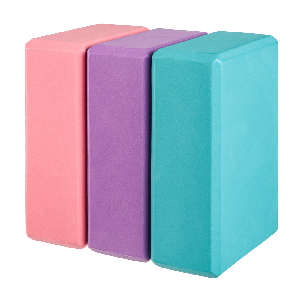 SILAPRO Блок для йоги, 23х15х8см, EVA, арт.№ 093-001