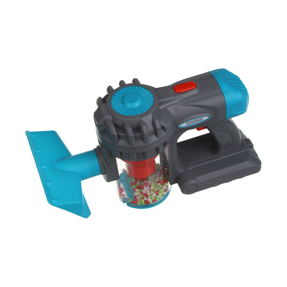 ИГРОЛЕНД Игровой набор бытовой техники "Пылесос", пластик, 3хАА, 19х8,5х32 см, арт.№ 294-232