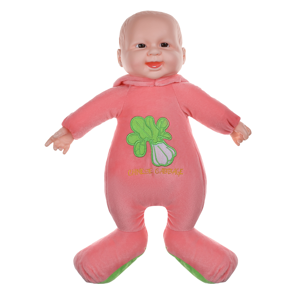 ИГРОЛЕНД Пупс с мягким телом, 50 см, полиэстер, PVC, 6 видов, арт.№ 267-896