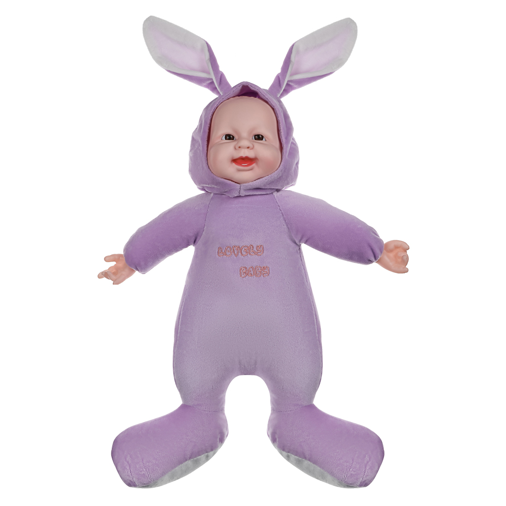 ИГРОЛЕНД Пупс с мягким телом, 50 см, полиэстер, PVC, 6 видов, арт.№ 267-896