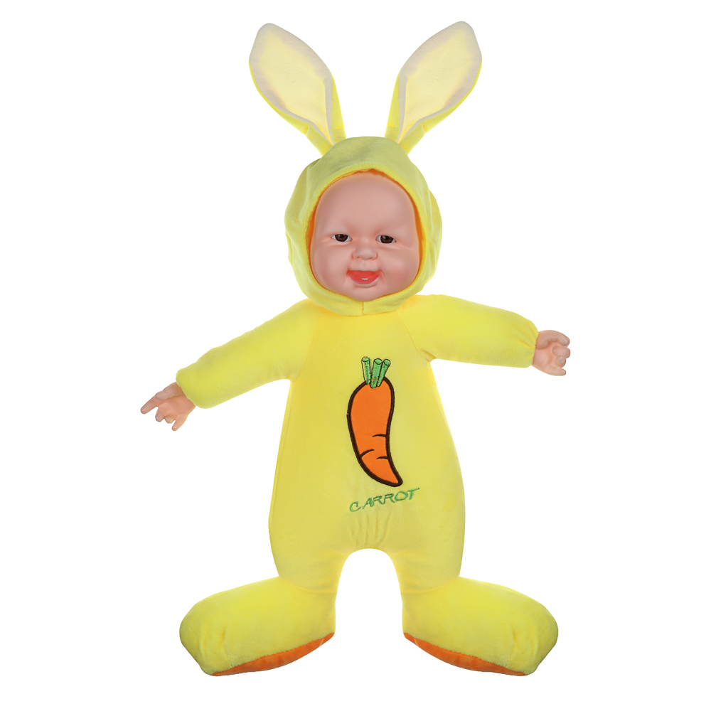 ИГРОЛЕНД Пупс с мягким телом, 50 см, полиэстер, PVC, 6 видов, арт.№ 267-896