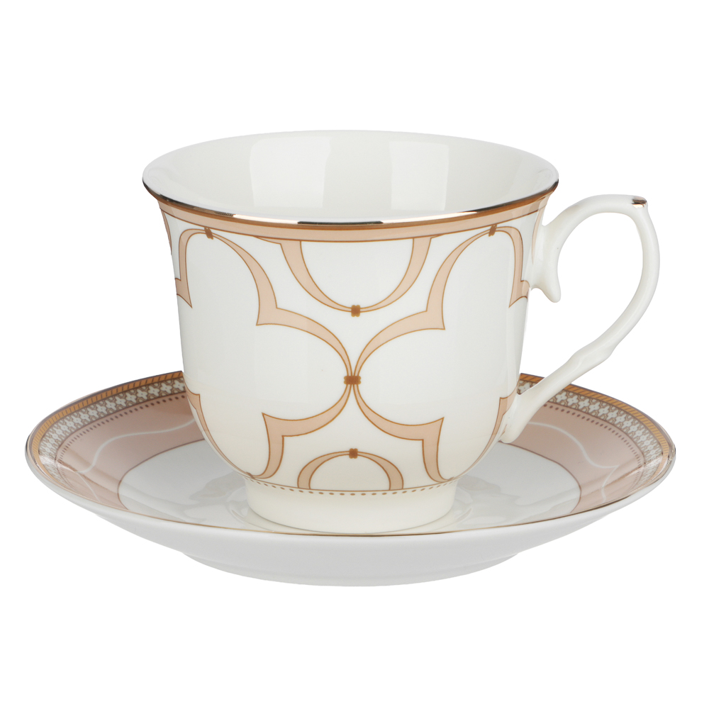 Набор чайный 4 пр., 225мл, MILLIMI, Ноэми, фарфор, арт.№ 802-566