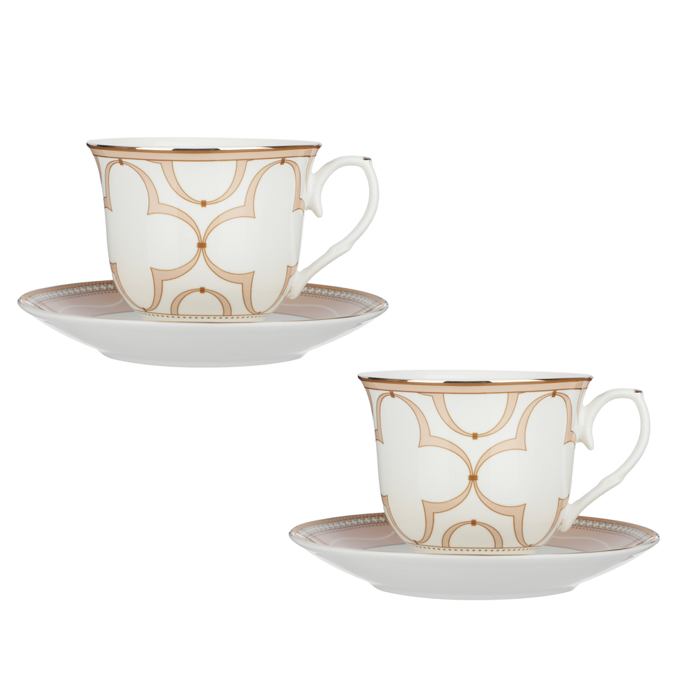 Набор чайный 4 пр., 225мл, MILLIMI, Ноэми, фарфор, арт.№ 802-566