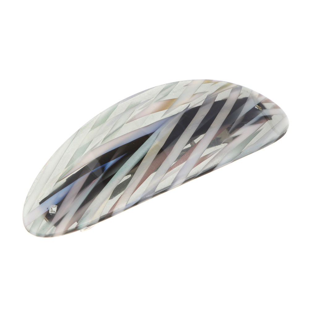 ЮНИLOOK Заколка для волос, 8,7 см, акрил, металл, 3 вида, арт.4, арт.№ 321-375