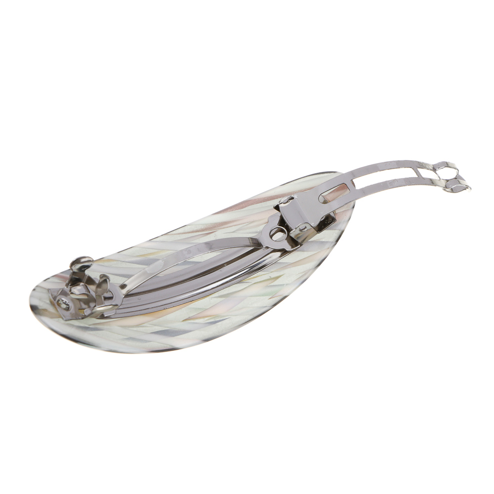 ЮНИLOOK Заколка для волос, 8,7 см, акрил, металл, 3 вида, арт.4, арт.№ 321-375