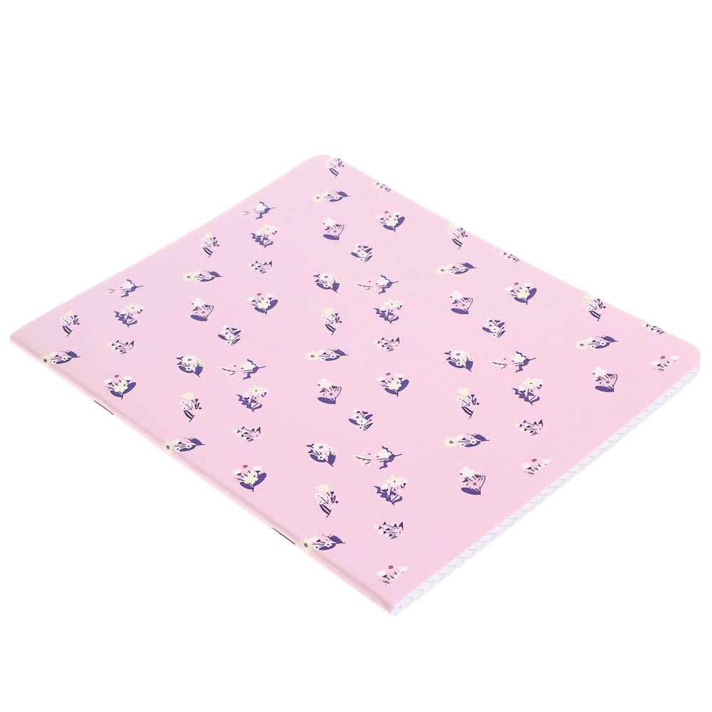 Тетрадь 48 л. "Botanica" А5, в клетку, на скобе, скругленные углы, в ассортим., арт.№ 578-175