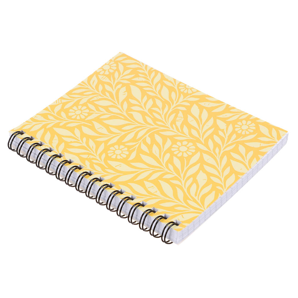 Блокнот "Botanica", 105х140 мм, 80л, клетка, мягкий переплет, спираль, в ассортим., арт.№ 540-021