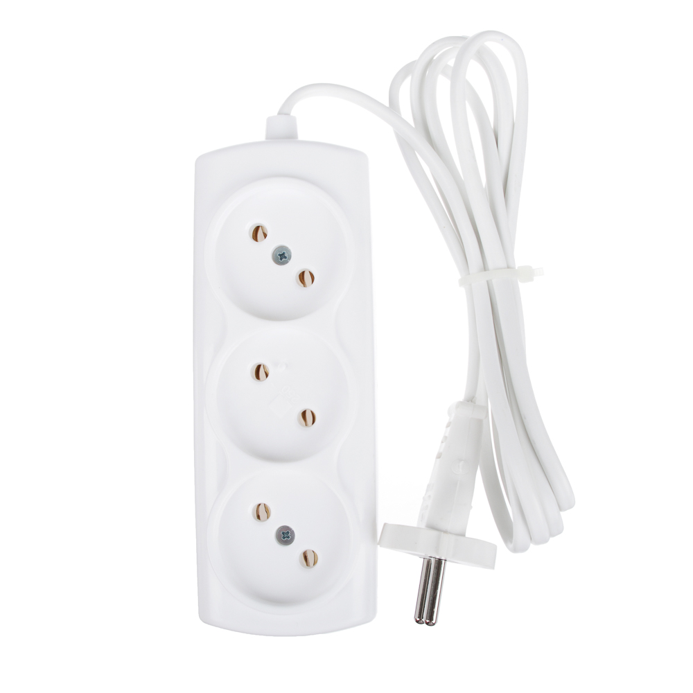 Удлинитель тм RADIST, 3 гнезда 1.5м Р16-010 ШВВП 2x0,75Удлинитель Р16-010 3гн ШВВП 2x0,75 1,5м, арт.№ 907-121