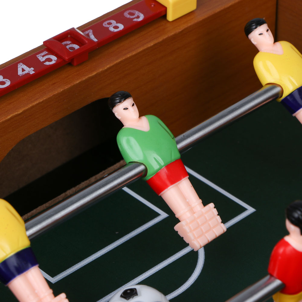 ИГРОЛЕНД Настольная игра "Футбол", металл, дерево, РР, ABS, 35,5х22х5,5см, арт.№ 897-113
