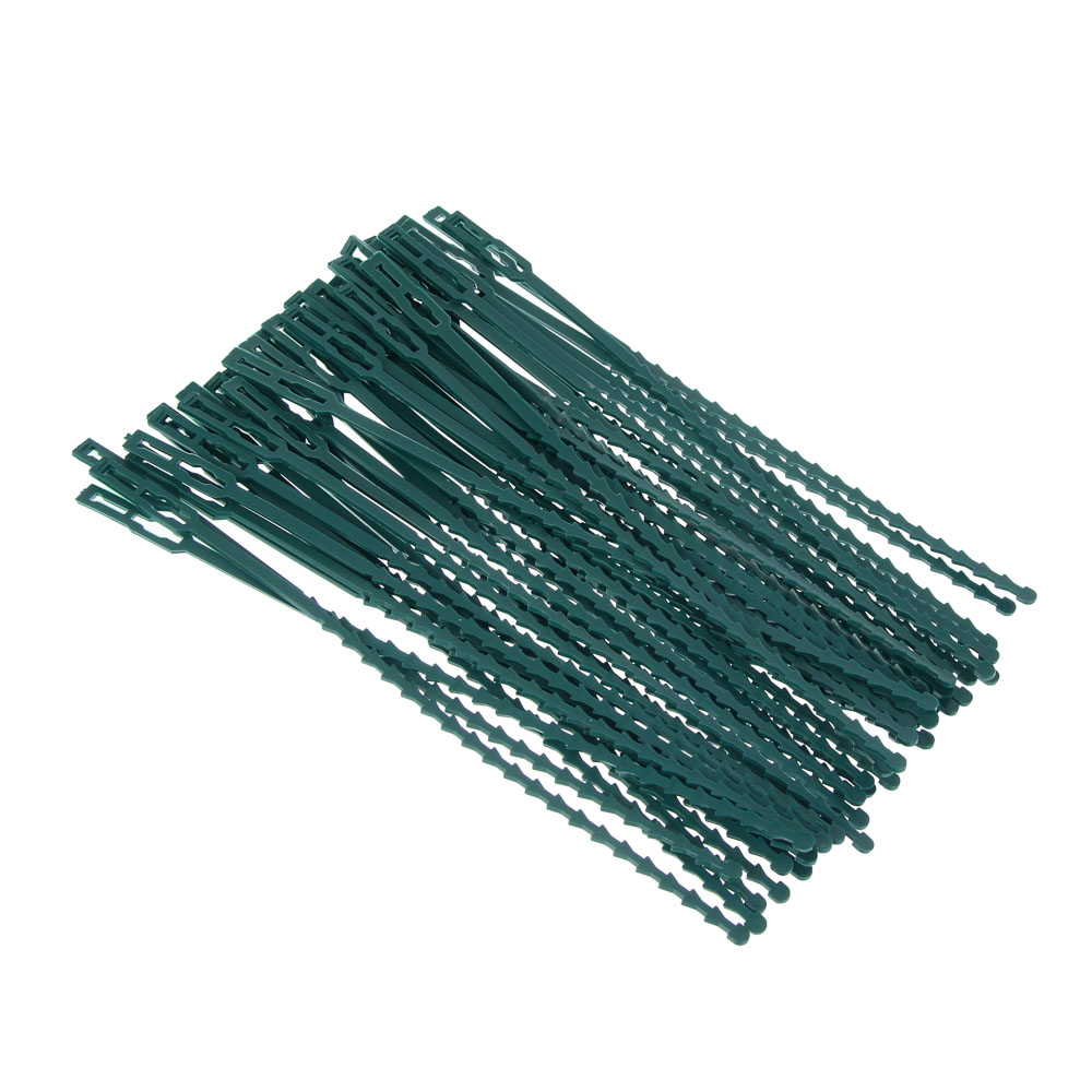 INBLOOM Набор подвязок для растений 50шт, 22x0.9см, PE+PP, арт.№ 154-069