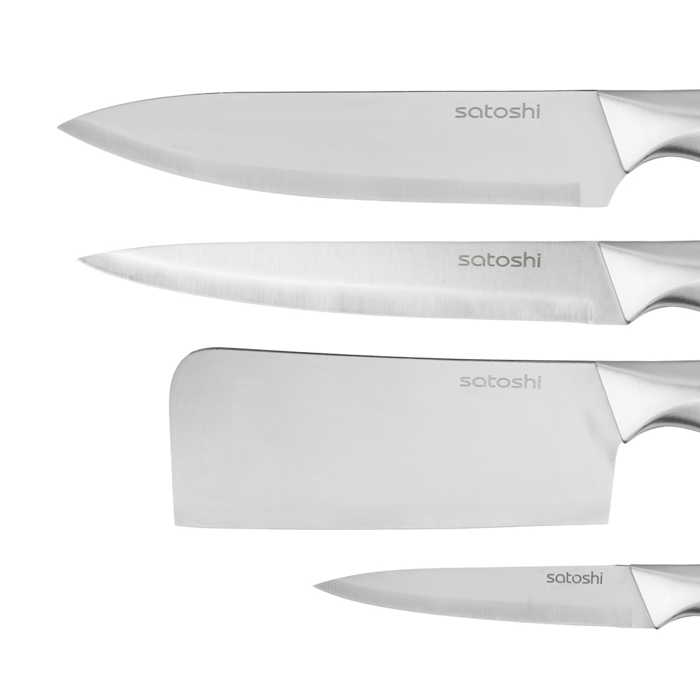 SATOSHI Саура Набор ножей кухонных 6пр, на подставке, арт.№ 803-402