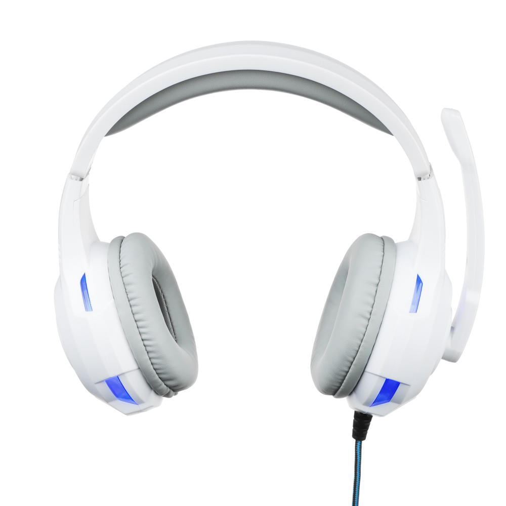 Наушники проводные накладные FORZA Gaming, Игровые, динамик 40мм, кабель 200см, пластик, металл, арт.№ 443-031