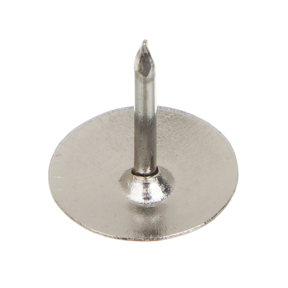 ClipStudio Кнопки канцелярские/гвоздики, никелированные, 10мм, 50шт., карт. упаковка, арт.№ 588-029