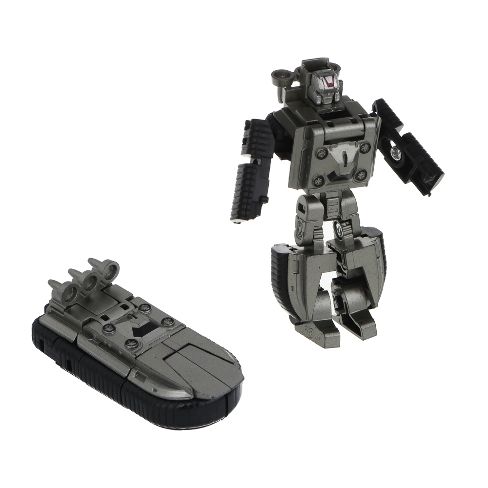 ИГРОЛЕНД Робот - трансформер военная техника "Ботобатальон", ABS, 12,5х16х5см, 6 дизайнов, арт.№ 296-109