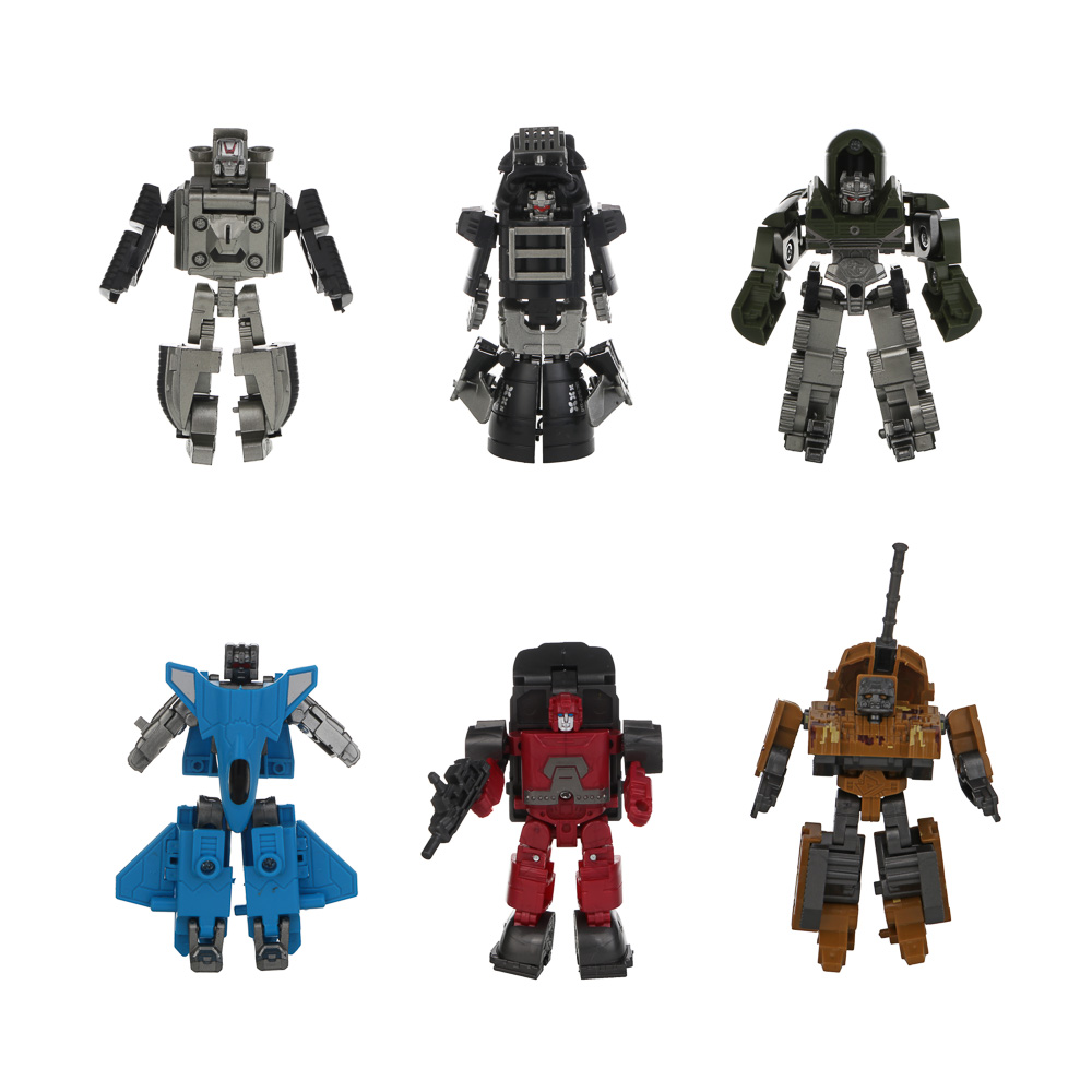 ИГРОЛЕНД Робот - трансформер военная техника "Ботобатальон", ABS, 12,5х16х5см, 6 дизайнов, арт.№ 296-109