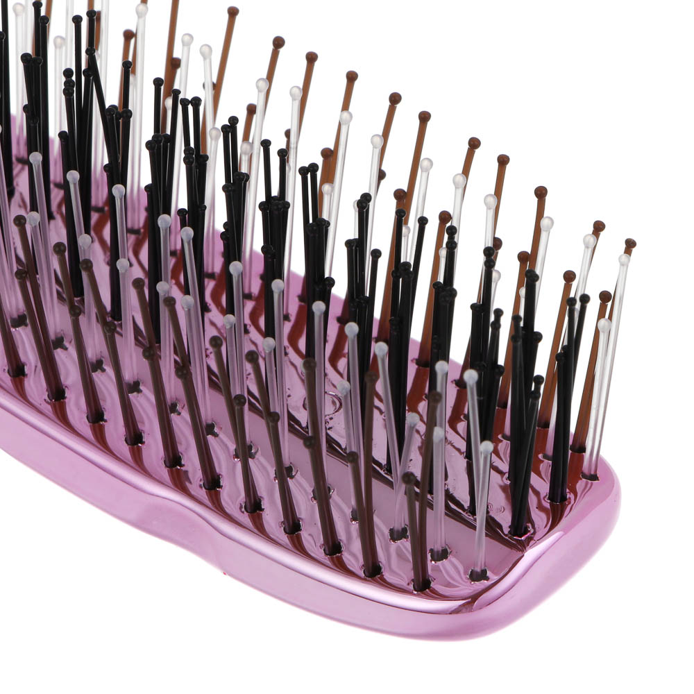 Расческа массажная японская Ботаника, тм ЮНИLOOK, пластик, 13 см, арт.№ 319-246