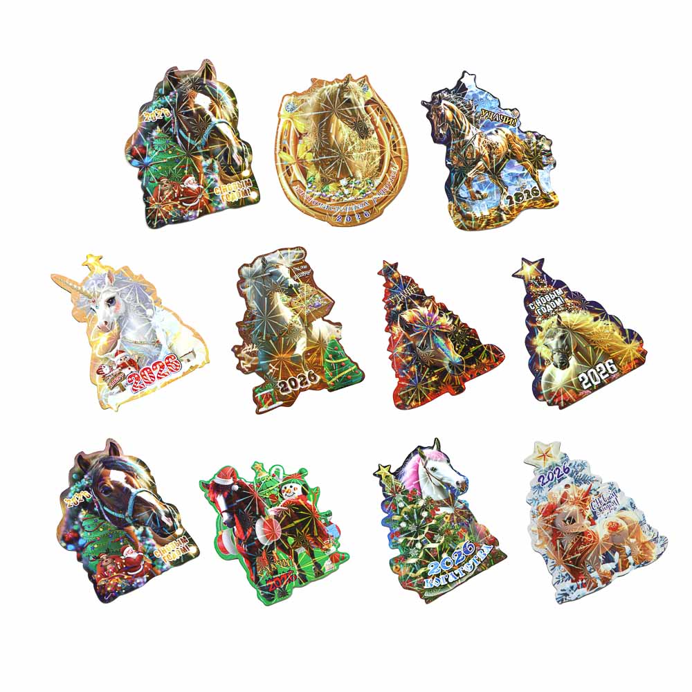 Магнит тм СНОУ БУМ, 7x9 см, бумага, микс, арт.№ 705-502