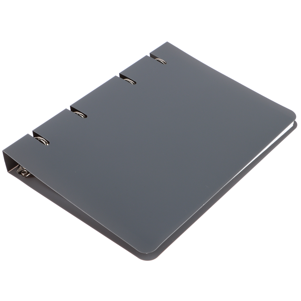 Тетрадь на кольцах А5, 80 л., клетка, обложка пластик, белый блок, арт.№ 578-171