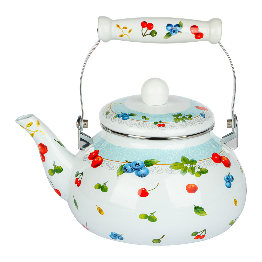 VETTA Прованс Чайник эмалированный 2,5л, индукция, арт.№ 894-545