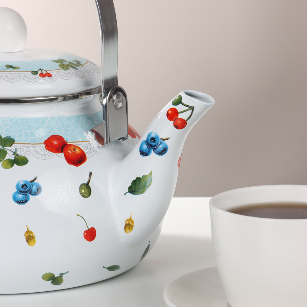 VETTA Прованс Чайник эмалированный 2,5л, индукция, арт.№ 894-545