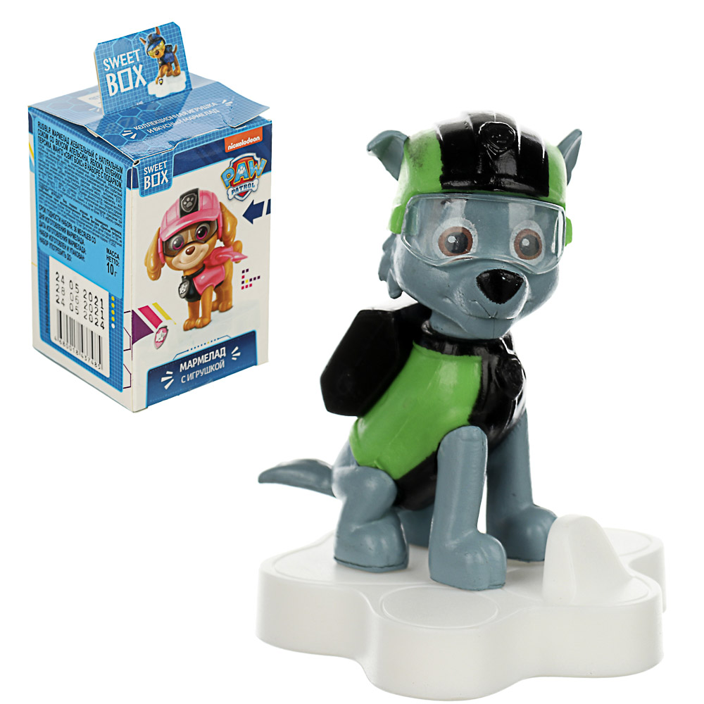 СВИТБОКС Мармелад 10гр с игрушкой в коробочке, 4 вида ЛИТЛ ПОНИ/ЩЕНЯЧИЙ ПАТРУЛЬ/ЛЕДИ БАГ/ВСПЫШ, арт.№ 201-246