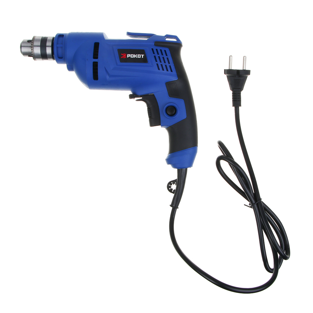 РОКОТ Дрель сетевая 650Вт, 10 мм патрон, 0-5500об/мин, арт.№ 693-042