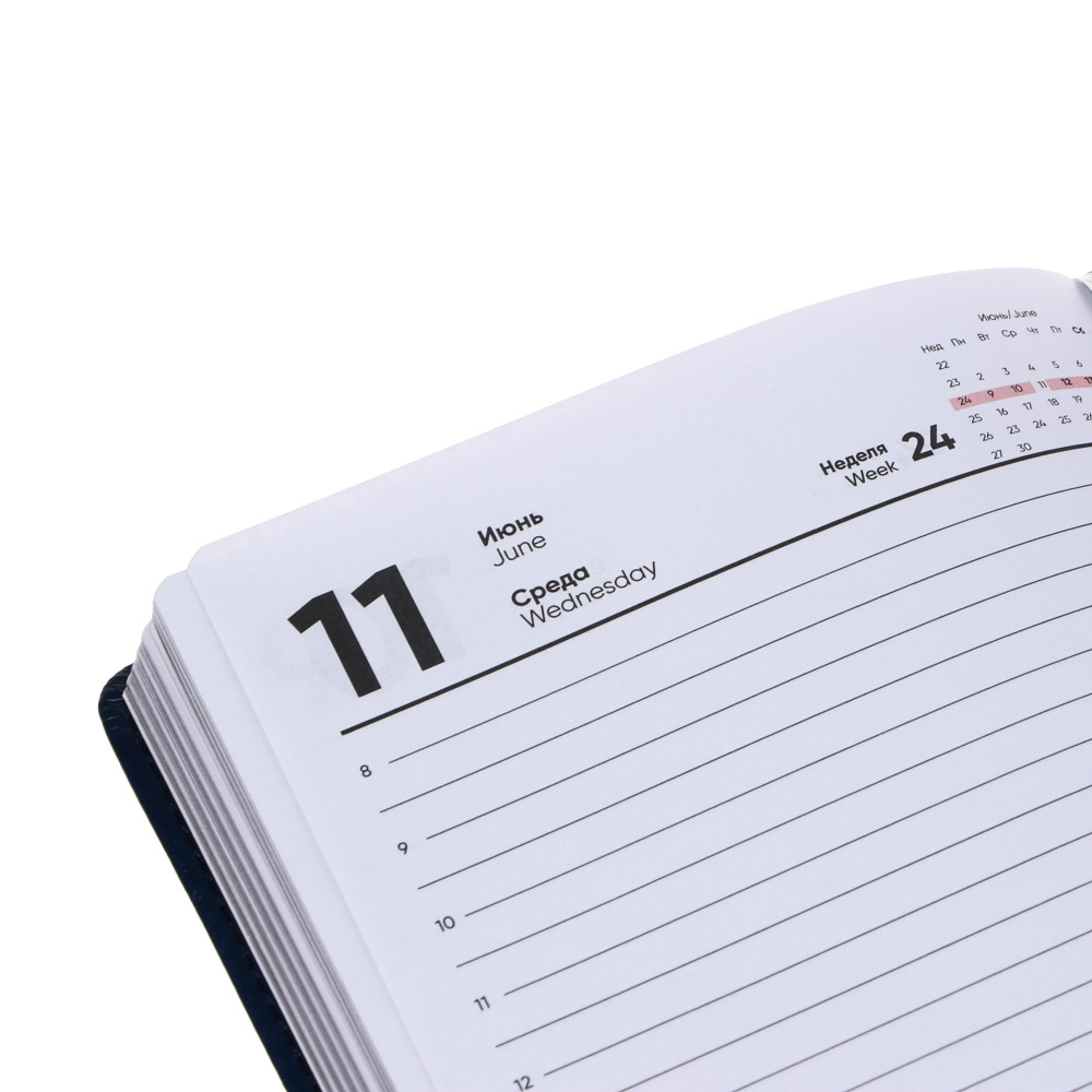 Ежедневник на 2025 "ПРЕСТИЖ" А5, 352 стр., твердая обложка с поролоном, иск.кожа, цветной срез, 4 цвета, арт.№ 572-237