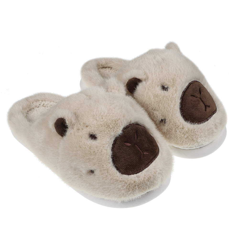 Обувь домашняя капибара, размер 40-41, разноцветная, #15, арт.№ 299-284