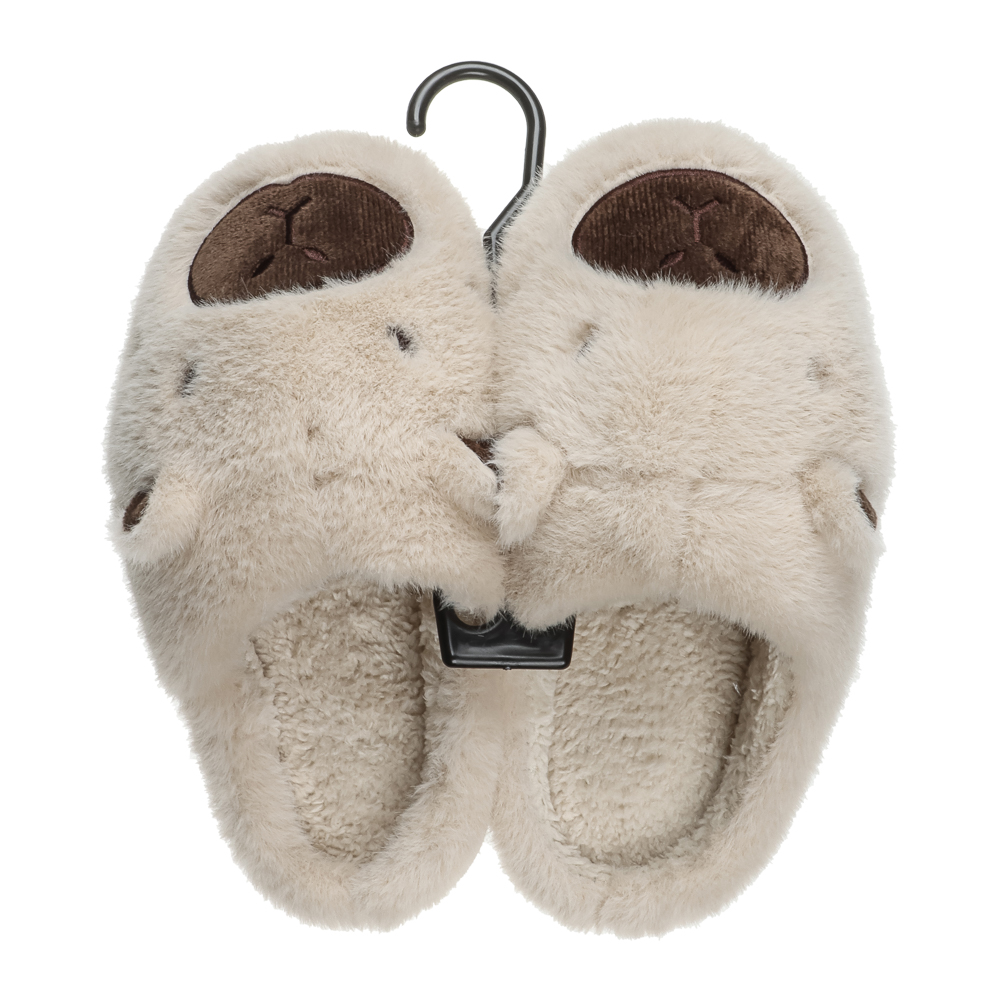 Обувь домашняя капибара, размер 40-41, разноцветная, #15, арт.№ 299-284