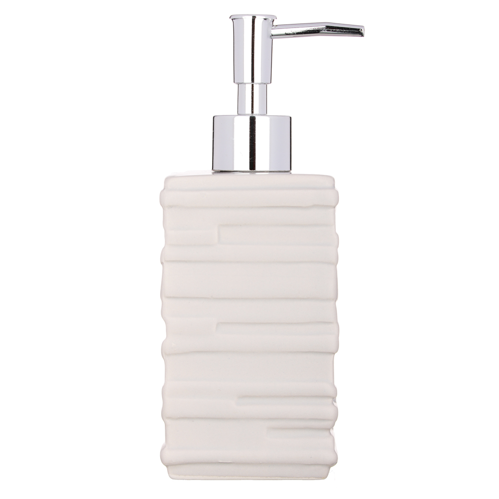 BY Дозатор для жидкого мыла "Сканди", керамика, 2 цвета, арт.№ 463-143