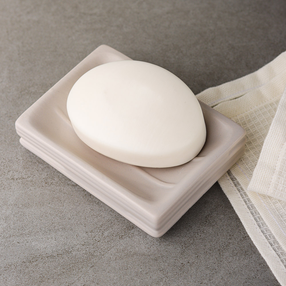 BY Мыльница "Сканди", керамика, 2 цвета, арт.№ 463-144