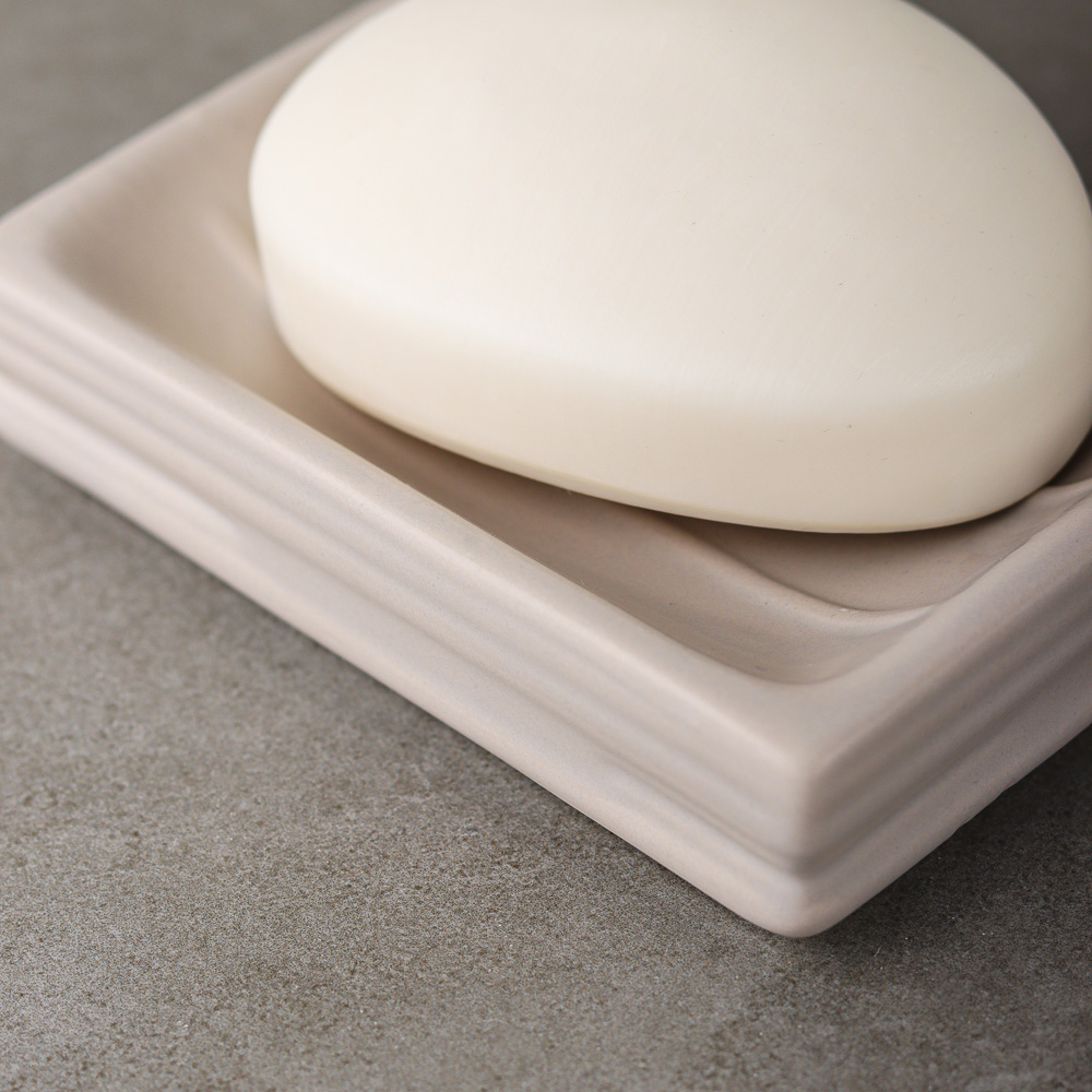 BY Мыльница "Сканди", керамика, 2 цвета, арт.№ 463-144