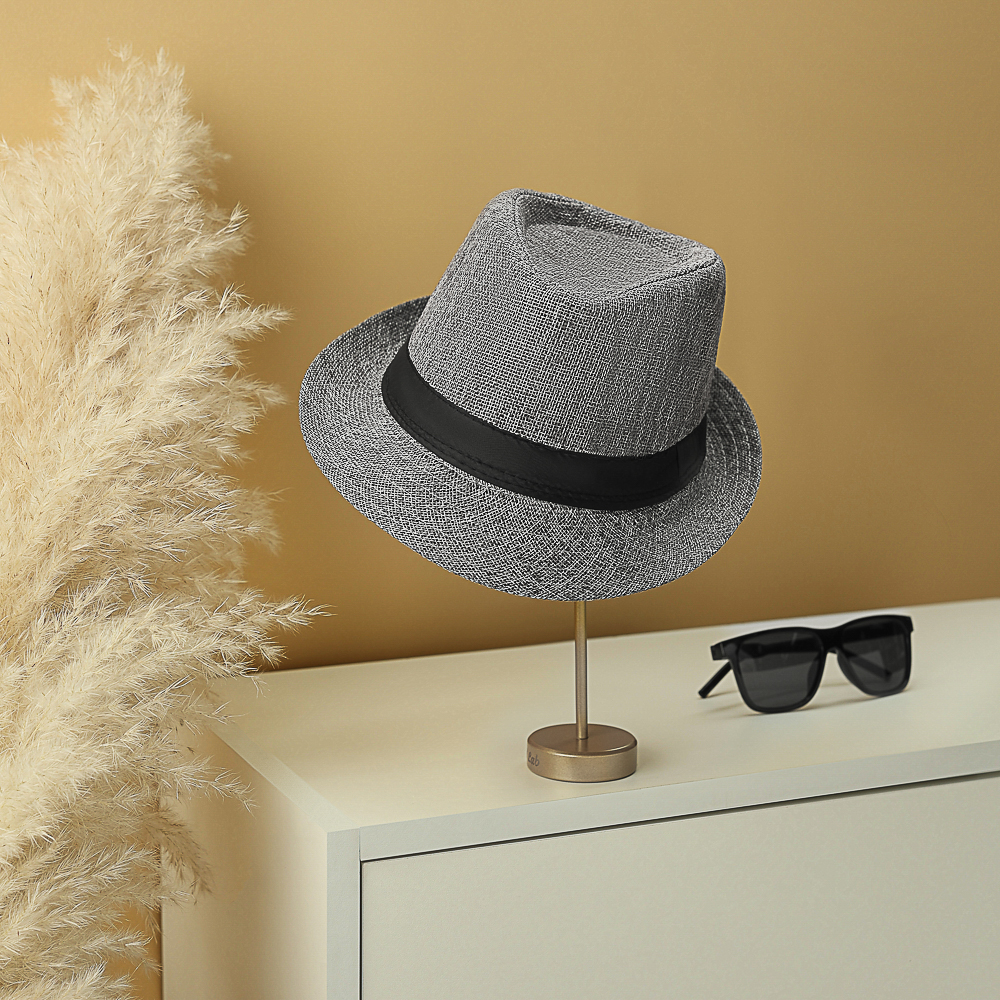 GALANTE Шляпа федора р-р 56-58, 100% целлюлоза, 5 цветов, арт.№ 314-015