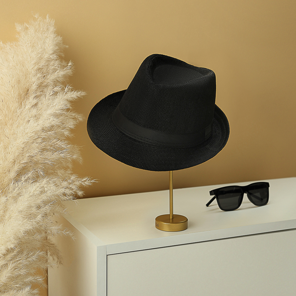 GALANTE Шляпа федора р-р 56-58, 100% целлюлоза, 5 цветов, арт.№ 314-015