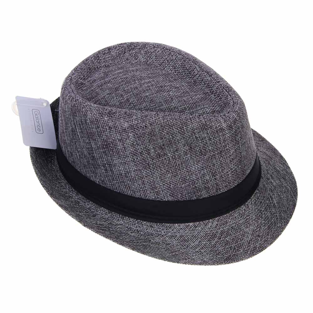 GALANTE Шляпа федора р-р 56-58, 100% целлюлоза, 5 цветов, арт.№ 314-015