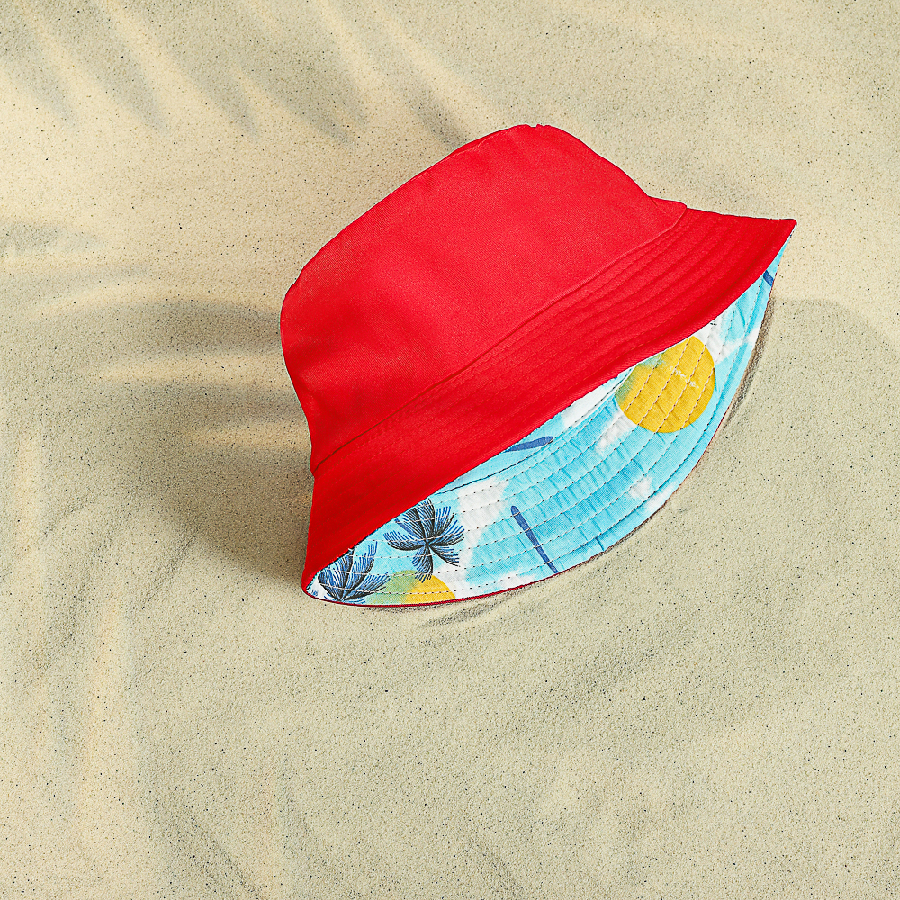 GALANTE Панама с цветным подкладом, р-р 56-58, 100% полиэстер, 5 цветов, арт.№ 314-017