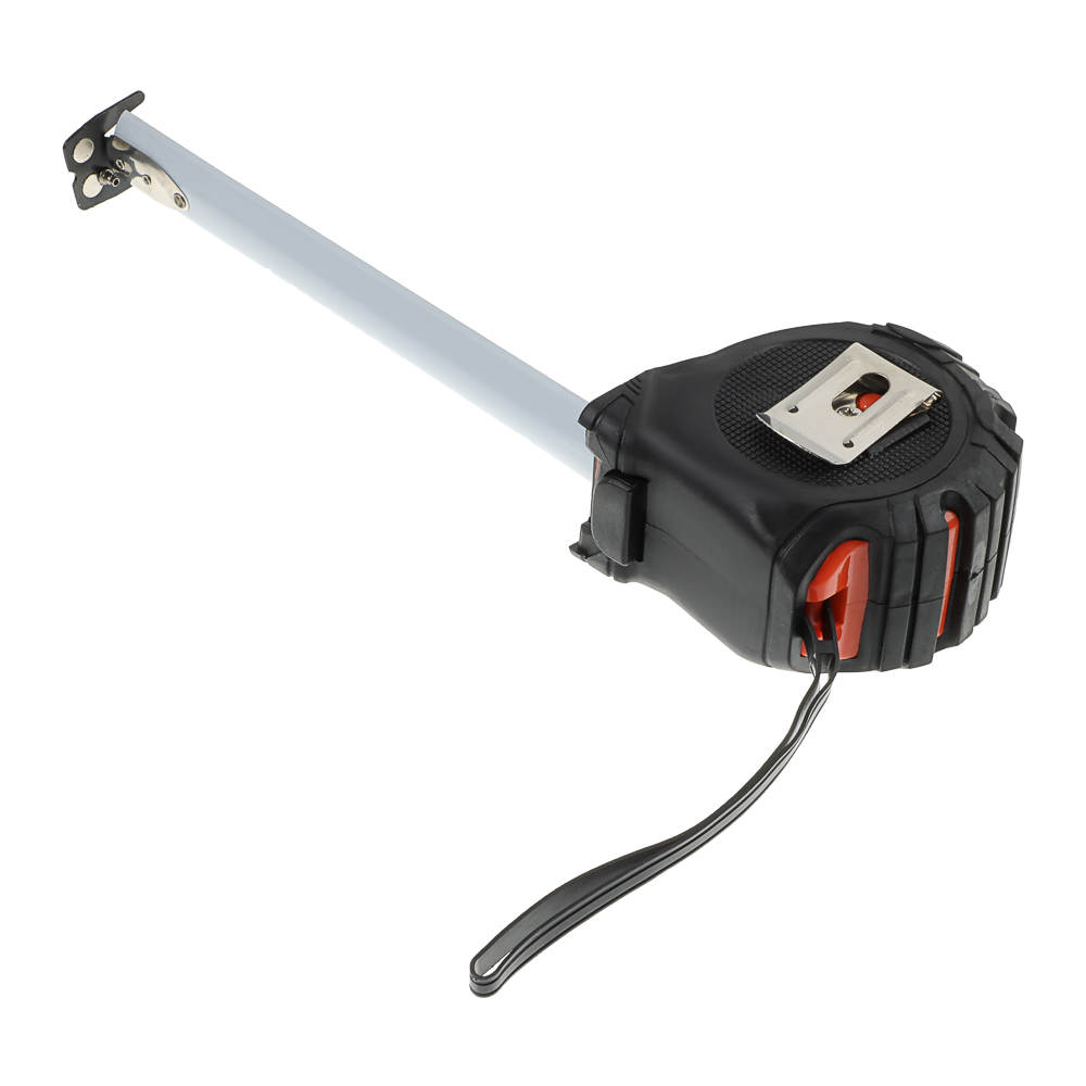 ЕРМАК Рулетка "СКИЛЛ", 5м х 25мм, 2х-сторонний зацеп + магнит, корпус ABS+TPR, арт.№ 658-123