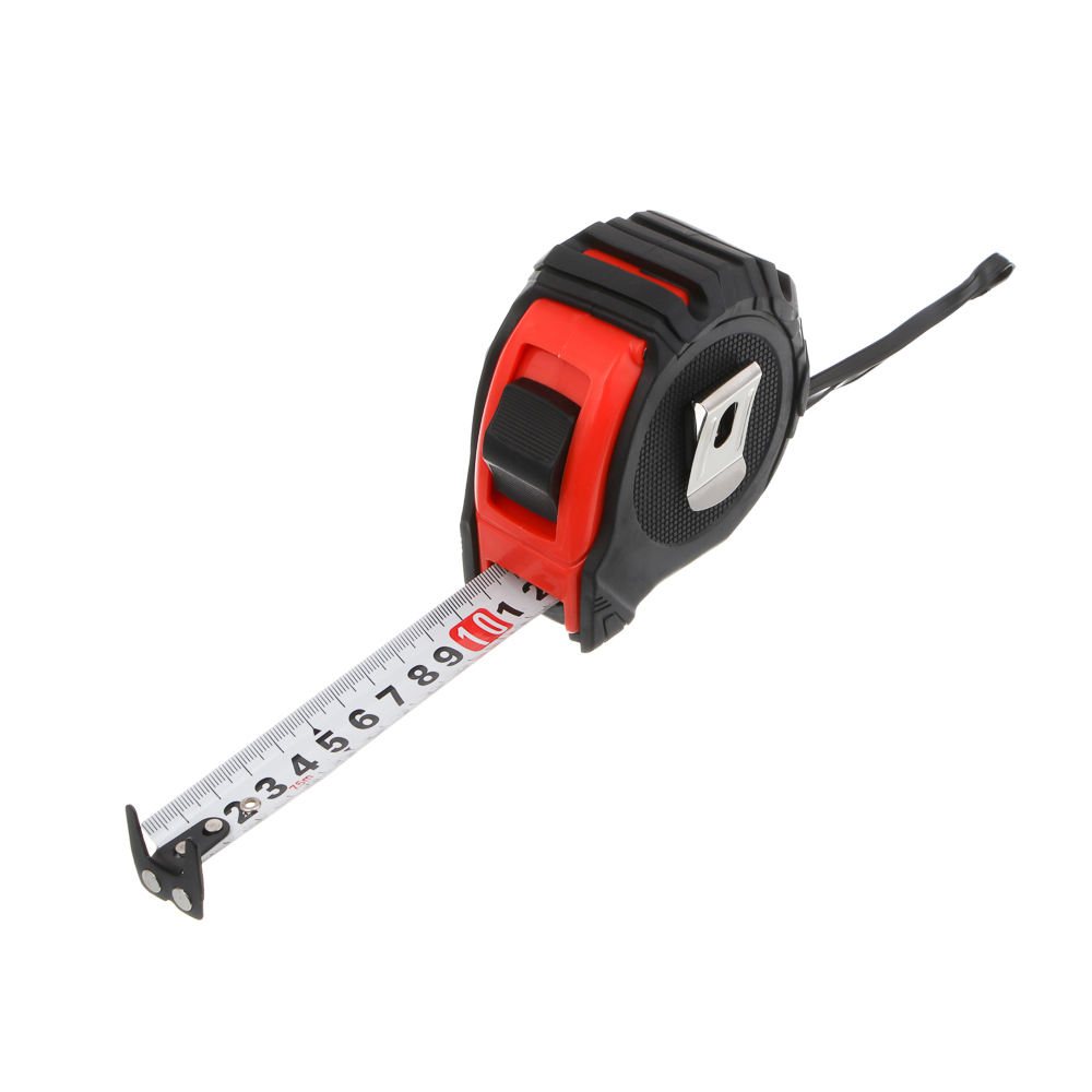 ЕРМАК Рулетка "СКИЛЛ", 7.5м х 25мм, 2х-сторонний зацеп + магнит, корпус ABS+TPR, арт.№ 658-130