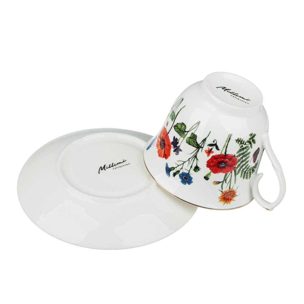 Набор чайный 4 пр., 225мл, MILLIMI, Аличе, фарфор, арт.№ 802-567