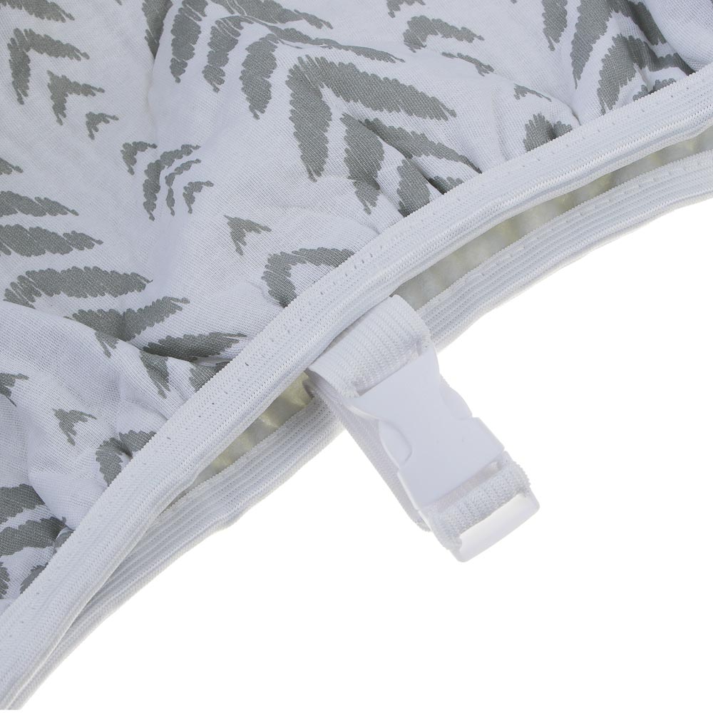 Чехол для гладильной доски на резинке тм VETTA, пряжка, х/б, подкладка синтепон, 130х46см, арт.№ 451-099