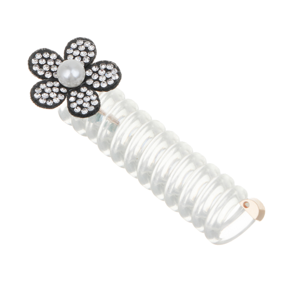 ЮНИLOOK Заколка-спиралька для волос, пластик, 7см, ТПР, пластик, арт.№ 321-379