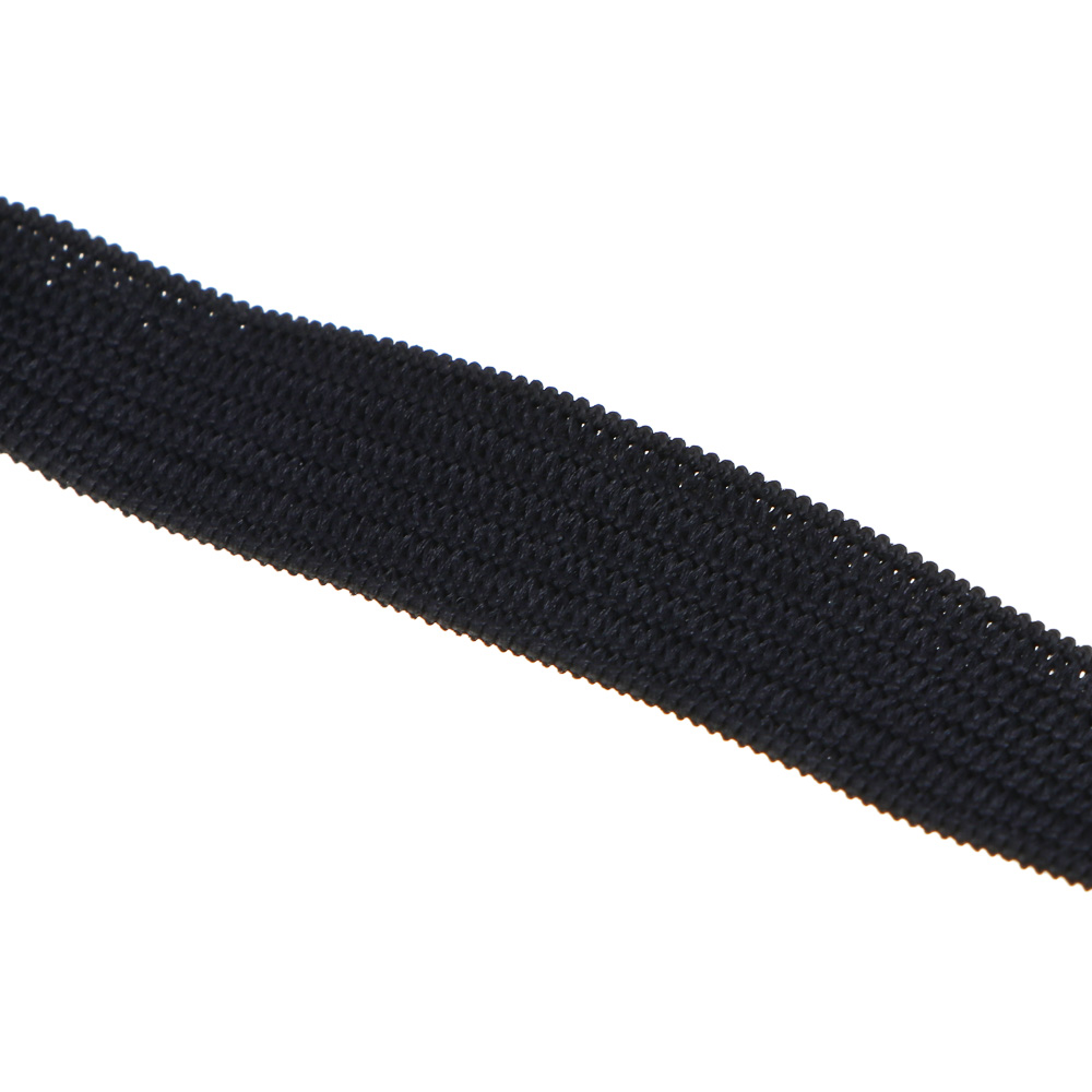 Резинка бельевая 1,0см х 2,2м, полиэстер, цвет черный, арт.№ 308-369