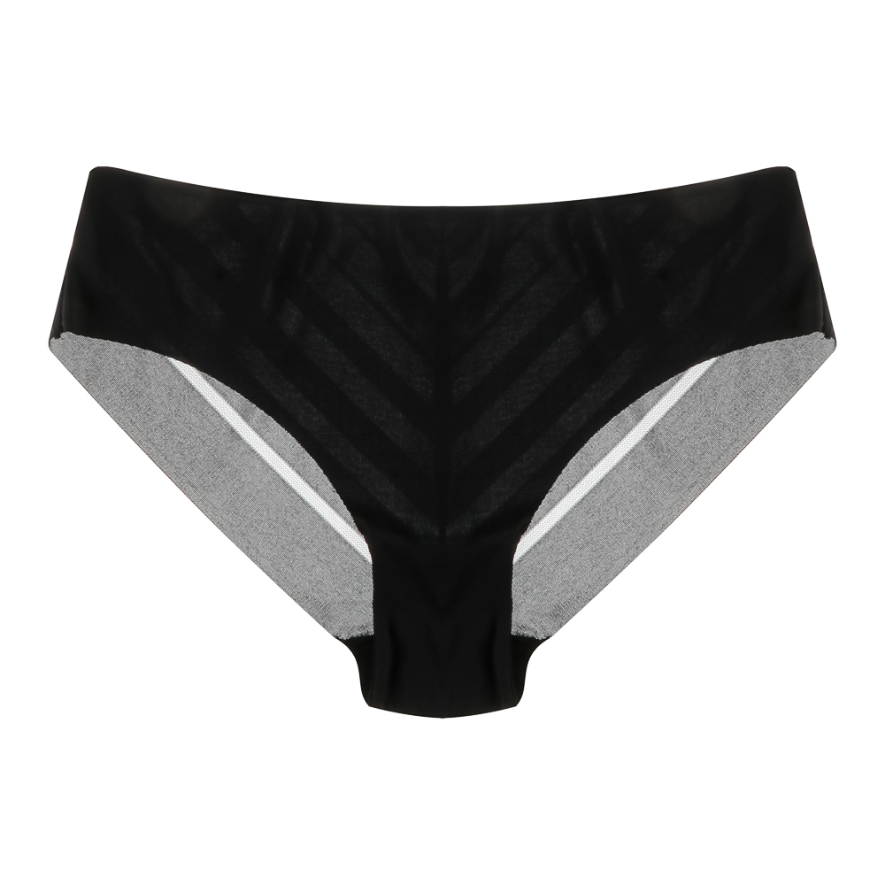 GALANTE Трусы-слипы женские с декором, р.44, 95%вискоза, 5%спандекс, черный, НБ25-8, арт.№ 331-342