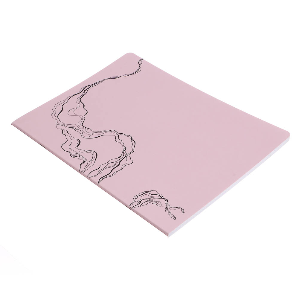 Тетрадь 48 л. "Botanica" А4, в клетку, на скобе, скругленные углы, в ассортим., арт.№ 578-176